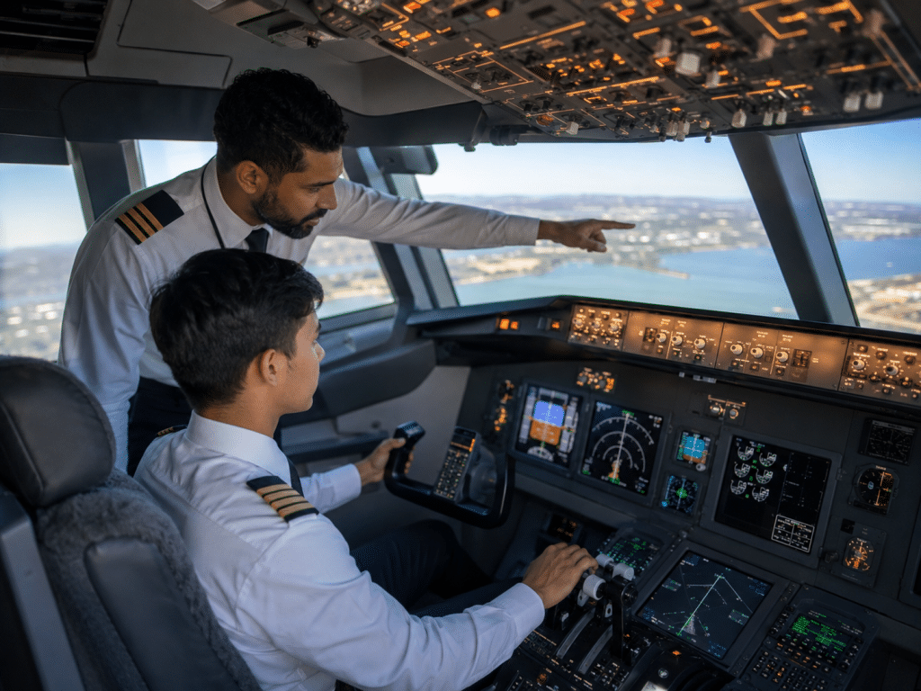 airline pilot training school